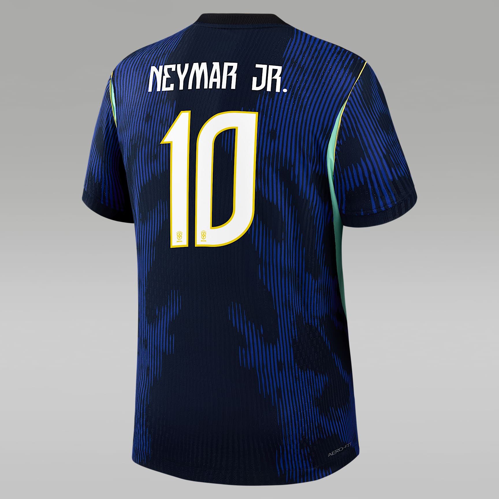 Neymar Jr. Brazil 2026 Match Away Men's Jordan Aero-FIT Soccer
